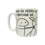 Imagem de Caneca 300 Ml Café Chá Casal Namorados Bento Flork Porcelana + Barato Envio Rápido