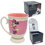 Imagem de Caneca 300mL Minnie Mouse Royal Original Disney - Zona Criativa - Em Cerâmica Com Embalagem Premium Xícara Café Chá