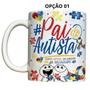 Imagem de Caneca 325ml Flork Autismo Pai de Autista Atípico