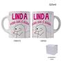 Imagem de Caneca 325ml Flork Linda Pena Que É Doida