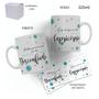 Imagem de Caneca 325ML Frases Signos Minimalista Com Caixa