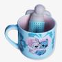 Imagem de Caneca 350ml Com Infusor Para Cha Stitch Namorados