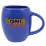 Imagem de Caneca 3d Sonic Oval Porcelana Azul 350 Ml Oficial Sega - Zona Criativa