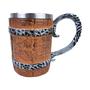Imagem de Caneca Barril Envelhecido De Resina 600Ml