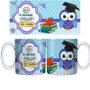 Imagem de Caneca Branca 325ml arte profissão - professora - a melhor prof do mundo