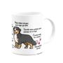 Imagem de Caneca Branca 325ml - Meu Bernese, melhor pessoa!