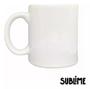 Imagem de Caneca Branca Para Sublimação Nacional Sublime 325ml- 36 Unidades.