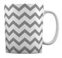 Imagem de Caneca Branca Personalizada Chevron Dinda Madrinha