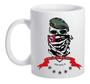 Imagem de Caneca Branca Policia Militar Pmesp Essd Logo Bandeira Boina