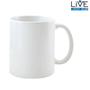 Imagem de Caneca Branca Resinada Para Sublimação LIVE AAA - 325ml CAIXA C/ 12 Und