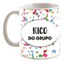 Imagem de Caneca Branca Rico Do Grupo Amigos Balada Frases Presente