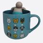 Imagem de Caneca C/ Infusor I Love Dogs And Tea 350ml Zona Criativa