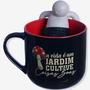 Imagem de Caneca c/ infusor p/ cha cultive coisas boas  350ml