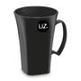 Imagem de Caneca Cappuccino Plus Preto Sólido 400Ml Uz