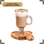 Imagem de Caneca Capuccino Vidro 240ml