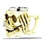 Imagem de Caneca Caveira Sabedoria Chopp Festa Skull Não Escuto Surda