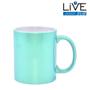 Imagem de Caneca ceramica - 325 ml - perolada - verde