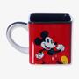 Imagem de Caneca Cerâmica Cubo Mickey Vermelha 300 ml Zona Criativa