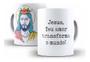 Imagem de Caneca Cerâmica Frases Santos Católicos Igreja Jesus Cristo