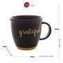 Imagem de Caneca Cerâmica Grateful Preto Matt/Amarelo 380ml