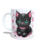 Imagem de Caneca Cerâmica Personalizada Gato / Gatinho Preto - Modelo 785297