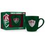 Imagem de Caneca Cerâmica Prime BrasFoot Fluminense 350 ML Licenciada Verde