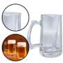 Imagem de Caneca Chopp 380Ml Vidro Cerveja Resistente Zero Grau