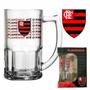 Imagem de Caneca Chopp Cerveja Vidro 340ml Corinthians Flamengo Palmeiras Bristol Nadir Figueiredo Original Oficial Presente