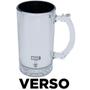 Imagem de Caneca Chopp Pantera Negra Vidro Pintura Eletrostática 450Ml