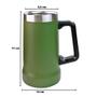 Imagem de Caneca chopp térmica aço inoxidável 700ml