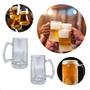 Imagem de Caneca Chopp Vidro Bebidas Choperia Cerveja Grandes 370ml