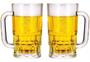 Imagem de Caneca Chopp Vidro Resistente 360ml Bar Casa Transparente