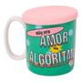 Imagem de Caneca Cilindrica com Infusor Metalizado - Love Algoritmo - Uatt