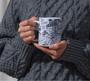 Imagem de caneca com cafe sem cafe perna longa personalizada 325ml porcelana