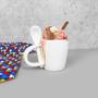 Imagem de Caneca Com Colher 300 ml Branca