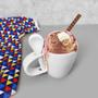 Imagem de Caneca Com Colher 300 ml Branca