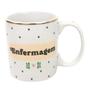 Imagem de Caneca Com Fio De Ouro Enfermagem 300ml