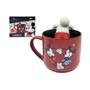 Imagem de Caneca Com Infusor Love Mickey E Minnie 350 Ml Oficial Disney