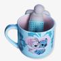 Imagem de Caneca com infusor stitch namorados  disney - Zona Criativa