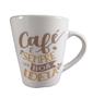 Imagem de Caneca Com Mensagem Positivas Cerâmica 300 ML