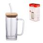 Imagem de Caneca com tampa e canudo accio 290 ml hauskraft
