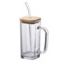 Imagem de Caneca com tampa e canudo accio 290 ml hauskraft
