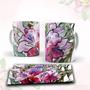Imagem de Caneca com tema floral