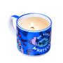 Imagem de Caneca com Vela Perfumada Aromática Decoração Stitch Angel Namorados 300ml Presente