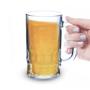 Imagem de Caneca Copo De Vidro Chopp Cerveja 360ml Festas Bares Lazer