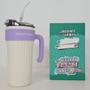 Imagem de Caneca Copo Térmico 860Ml Aço Inox Com Tampa Canudo E Alça