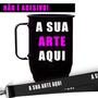Imagem de Caneca de aluminio personalizada 500ml com tirante personalizado