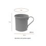 Imagem de Caneca de Aluminio Vermelha Cafe Drink Cappucino Retro 250ml