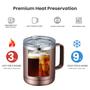 Imagem de Caneca de Café MEWAY em Aço Inoxidável (350ml) - Pacote com 8