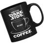 Imagem de Caneca de Cerâmica Oxford preta 325 ML "COME TO THE DARK SIDE, Xicara Personalizada